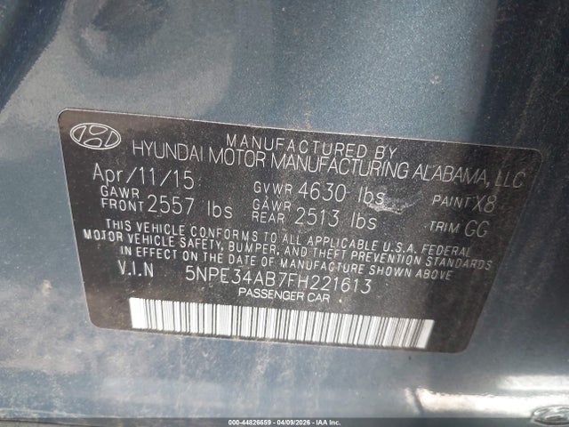 HYUNDAI SONATA SPORT 2.0T - 9