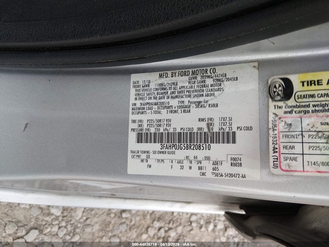FORD FUSION SEL - 9