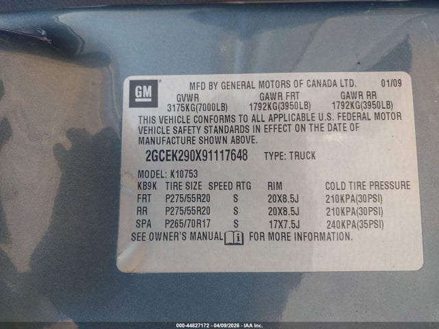 CHEVROLET SILVERADO 1500 LT - 9