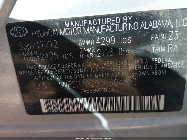 HYUNDAI SONATA GLS - 9