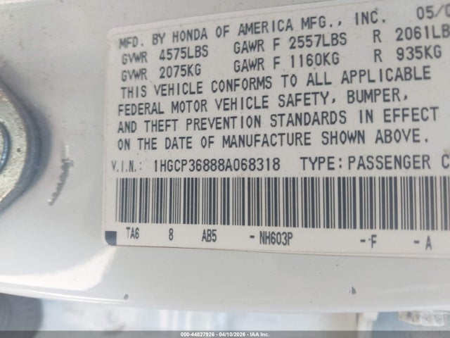 HONDA ACCORD 3.5 EX-L - 9