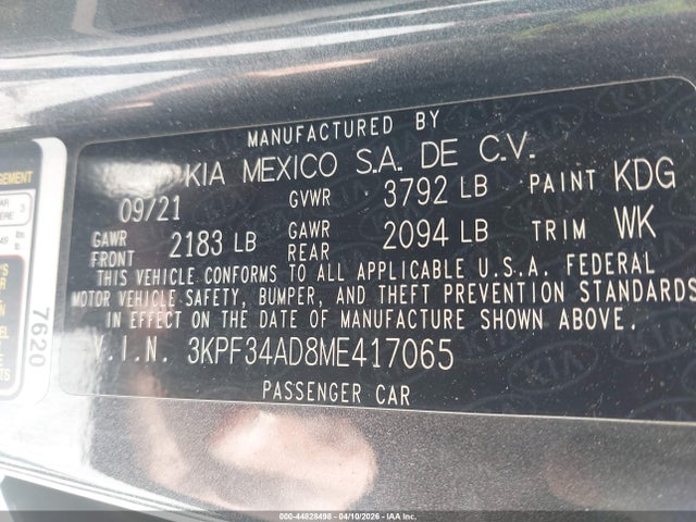 KIA FORTE GT-LINE - 9