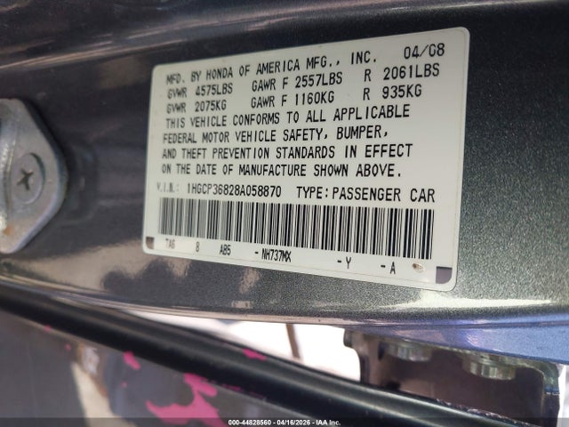 HONDA ACCORD 3.5 EX-L - 9