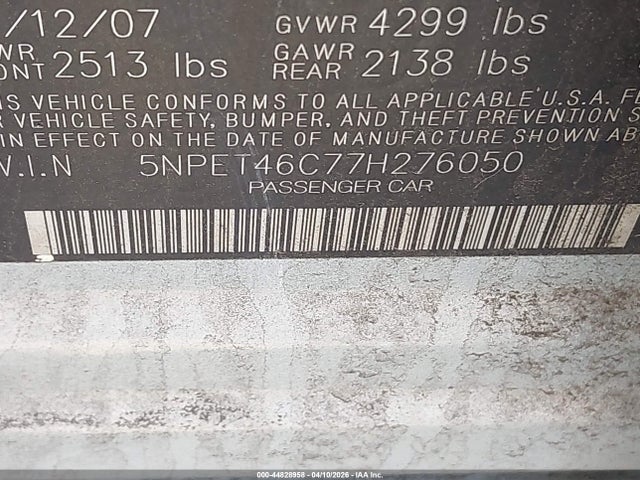 HYUNDAI SONATA GLS - 9