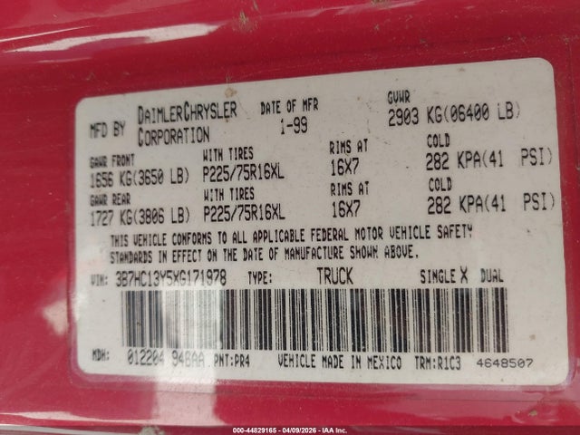 DODGE RAM 1500 ST - 9