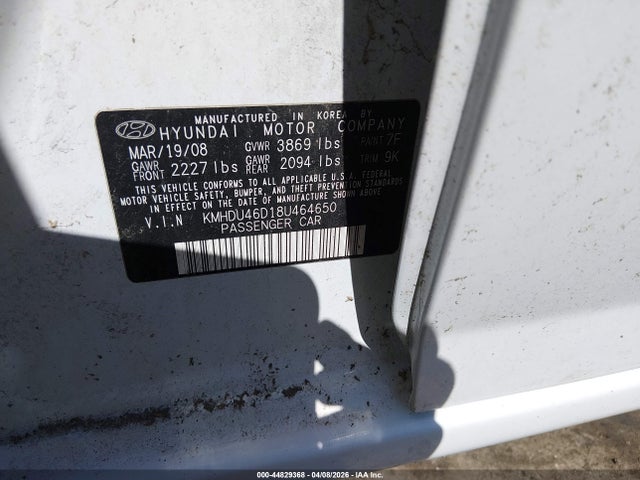 HYUNDAI ELANTRA GLS/SE - 9