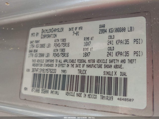 DODGE RAM - 9