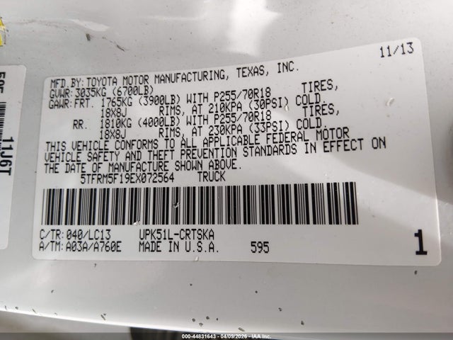 TOYOTA TUNDRA - 9