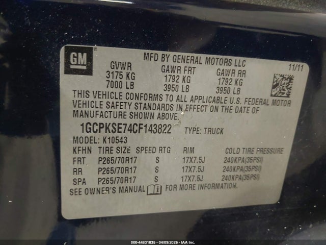 CHEVROLET SILVERADO 1500 LT - 9