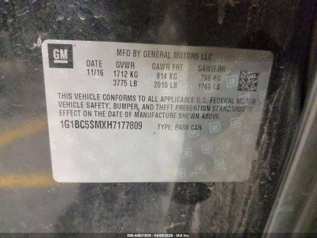 CHEVROLET CRUZE LS AUTO - 9