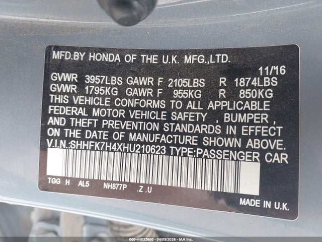 HONDA CIVIC SPORT - 9