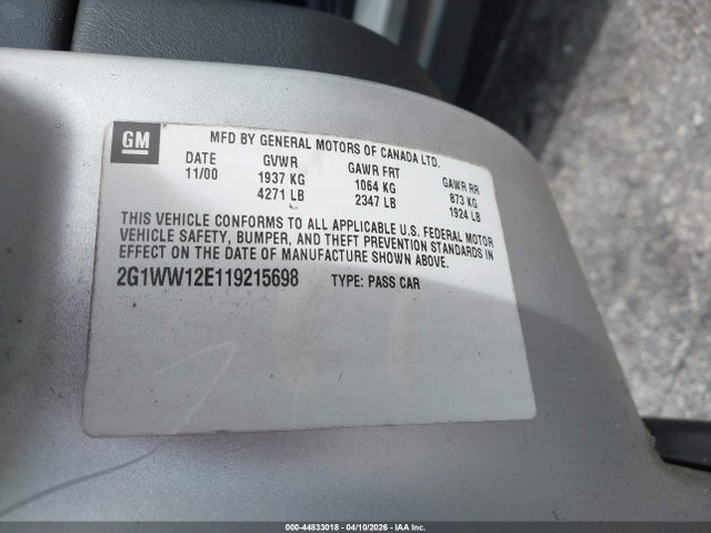 CHEVROLET MONTE CARLO LS - 9