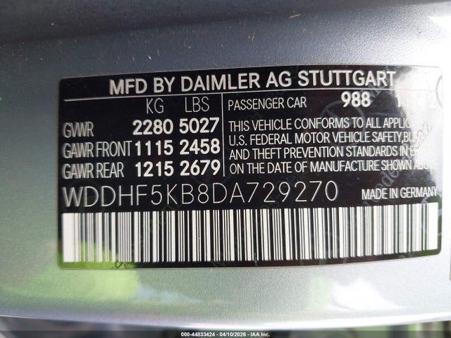 MERCEDES-BENZ E-CLASS - 9