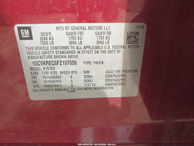 CHEVROLET SILVERADO 1500 1LT - 9