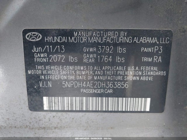 HYUNDAI ELANTRA GLS - 9