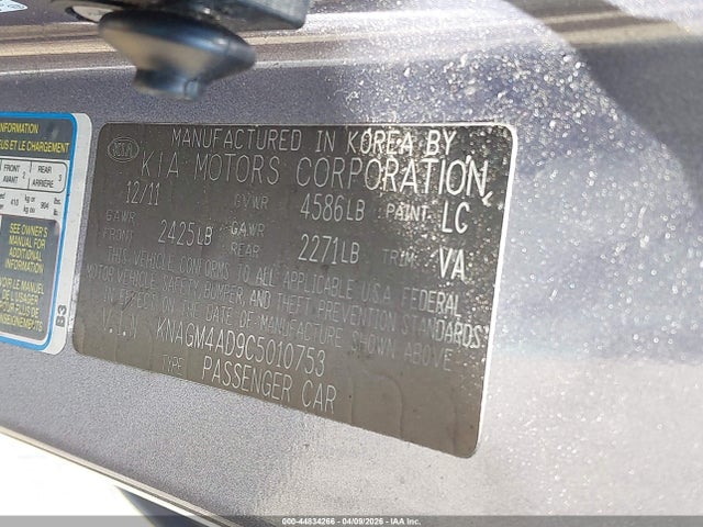 KIA OPTIMA HYBRID EX - 9