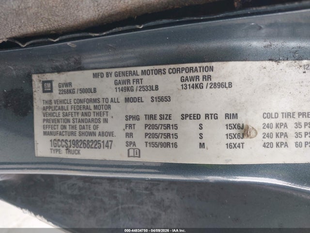 CHEVROLET COLORADO LS - 9