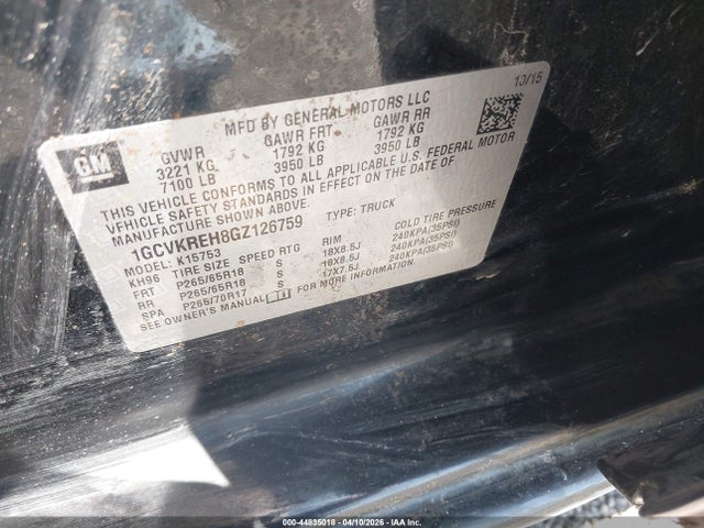 CHEVROLET SILVERADO 1500 - 9