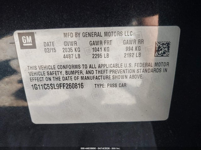 CHEVROLET MALIBU 1LT - 9