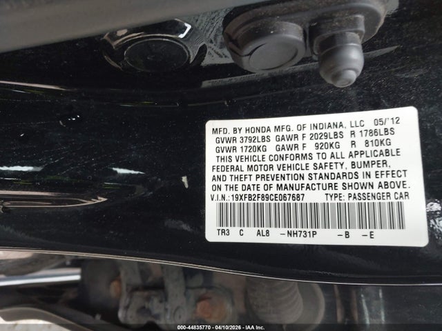 HONDA CIVIC EX - 9