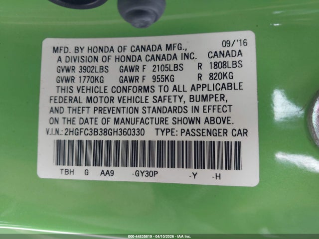 HONDA CIVIC EX-T - 9