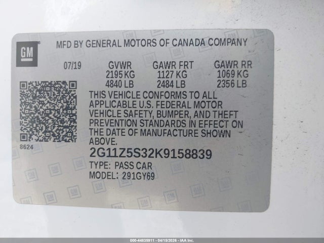 CHEVROLET IMPALA LT - 9