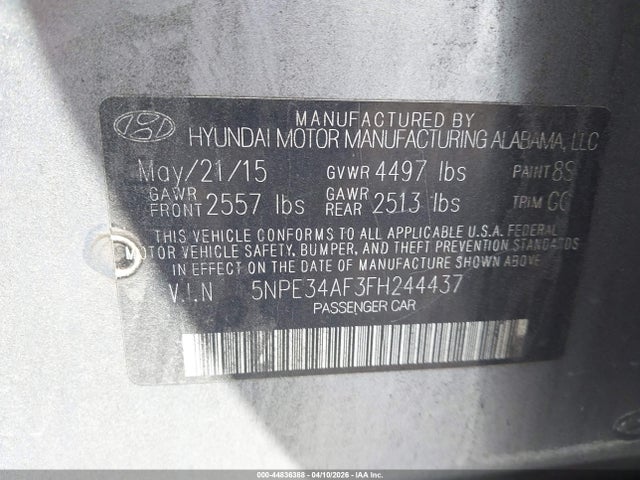 HYUNDAI SONATA SPORT - 9