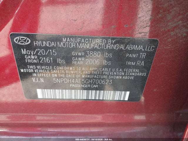 HYUNDAI ELANTRA SE - 9