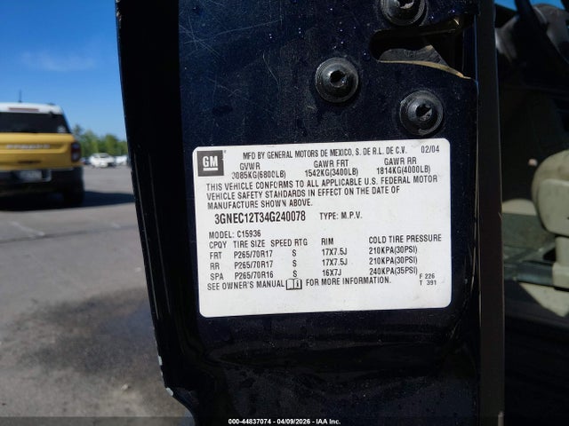 CHEVROLET AVALANCHE 1500 - 9