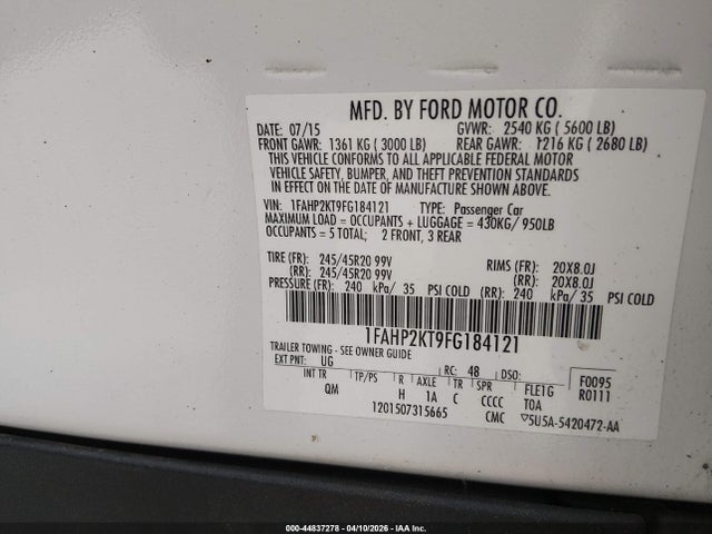 FORD TAURUS SHO - 9