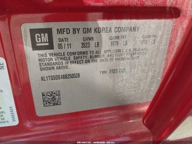 CHEVROLET AVEO 2LT - 9