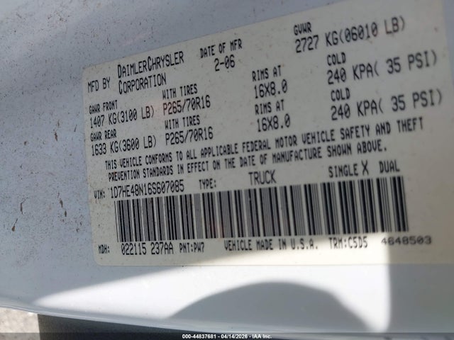 DODGE DAKOTA SLT - 9