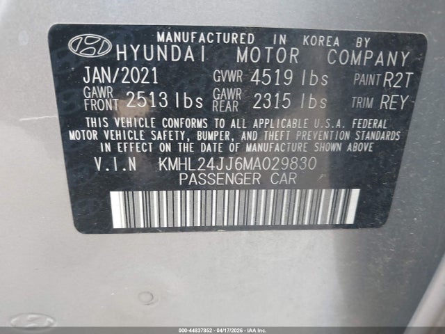 HYUNDAI SONATA BLUE - 9