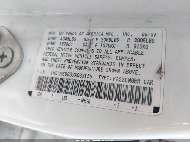 HONDA ACCORD 3.0 EX - 9