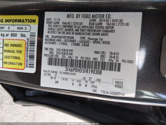 FORD FUSION SE - 9