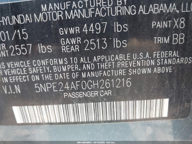 HYUNDAI SONATA SE - 9