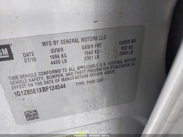 CHEVROLET MALIBU LS - 9