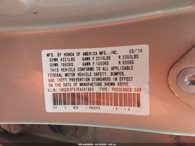 HONDA ACCORD SPORT - 9