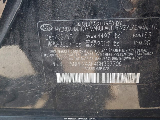 HYUNDAI SONATA SE - 9