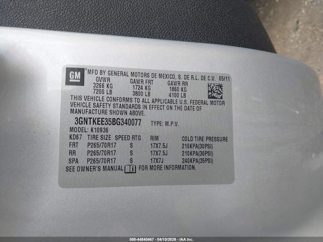 CHEVROLET AVALANCHE 1500 LS - 9