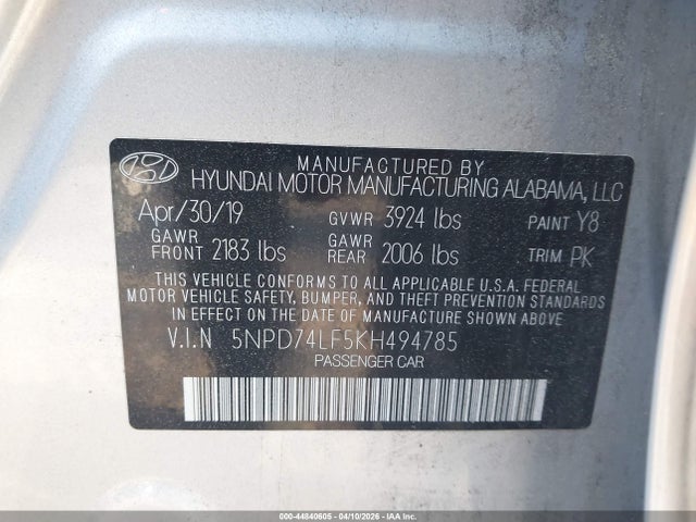 HYUNDAI ELANTRA SE - 9