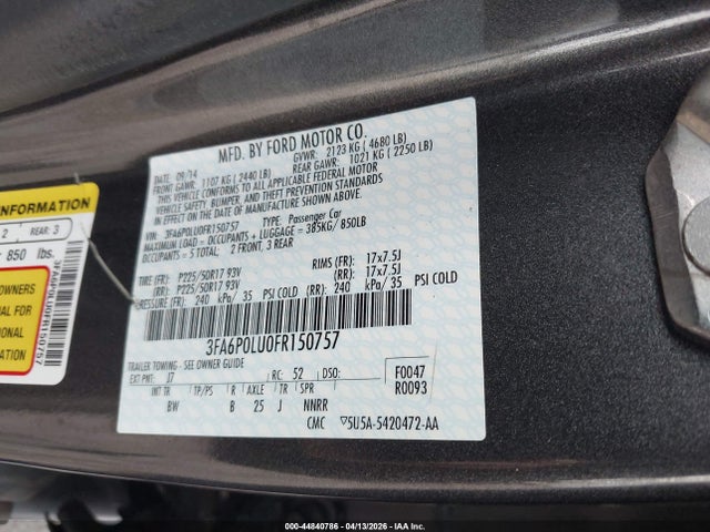 FORD FUSION HYBRID SE - 9
