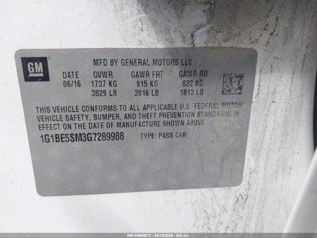 CHEVROLET CRUZE LT AUTO - 9