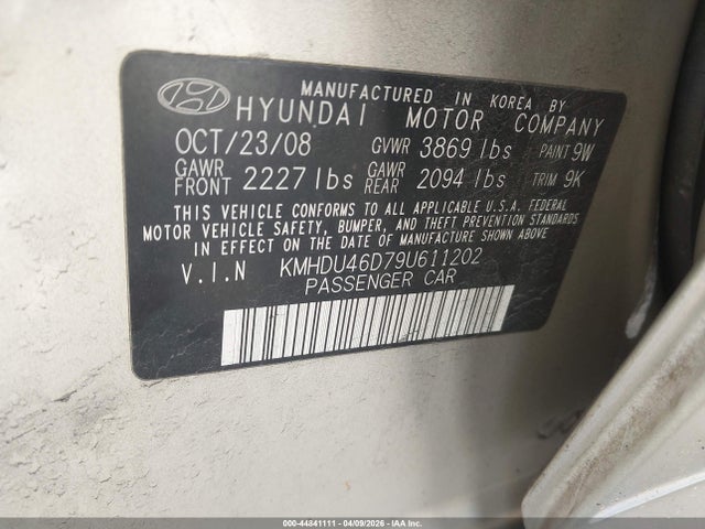 HYUNDAI ELANTRA GLS - 9