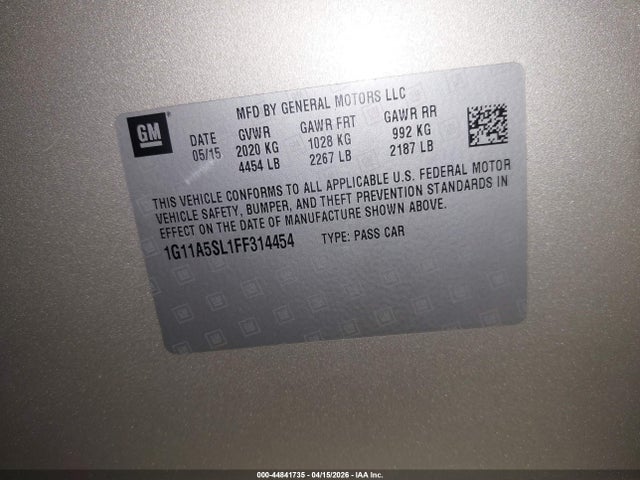 CHEVROLET MALIBU 1FL - 9