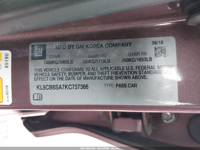 CHEVROLET SPARK LS CVT - 9