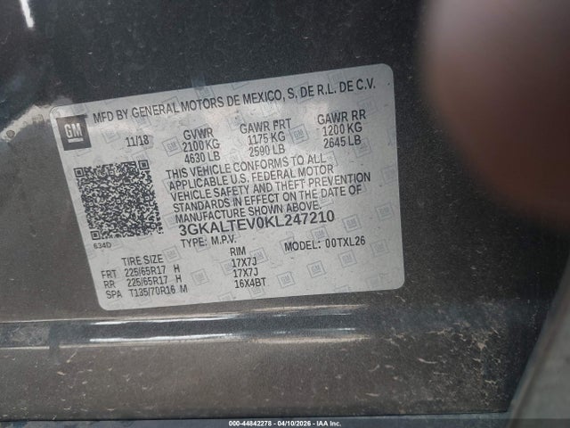 2019 GMC TERRAIN SLE 9