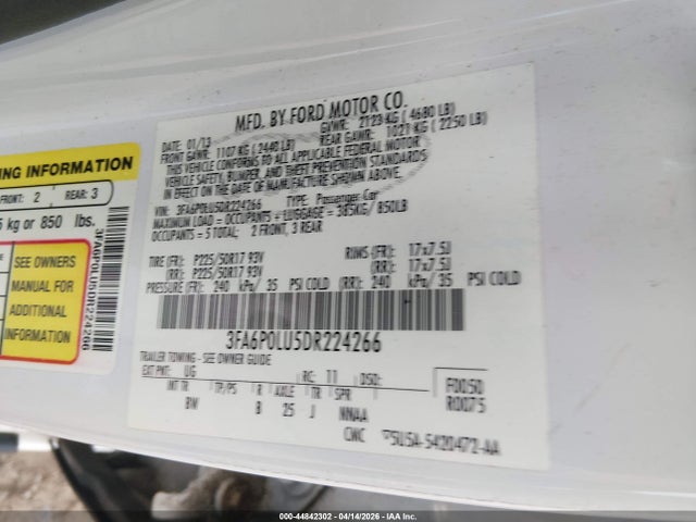 FORD FUSION HYBRID SE - 9