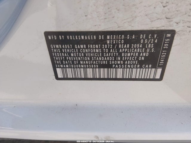 صورة 9 لـ 2024 Volkswagen JETTA 1.5T SPORT