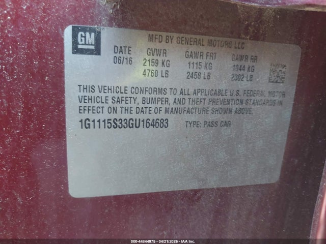 CHEVROLET IMPALA - 9